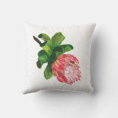 プロテアのデザイン、オーストラリアの花 クッション (裏面)