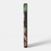 プロテアの水彩iPhoneケース iPhoneケース (左側面)