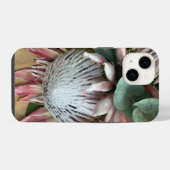 プロテアの水彩iPhoneケース iPhoneケース (裏面横)