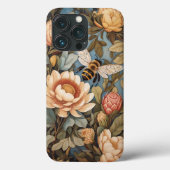 プロテアの花が咲く美しいガーデンビー Case-Mate iPhoneケース (裏面)