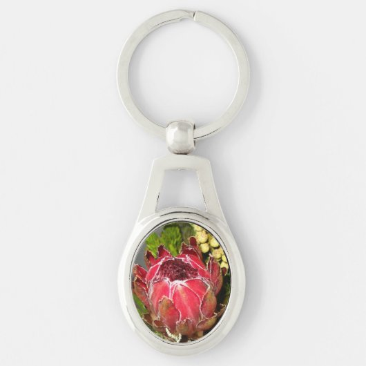 プロテアの花束 キーホルダー (正面)