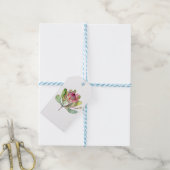 プロテアの花 ギフトタグ (より糸付き)