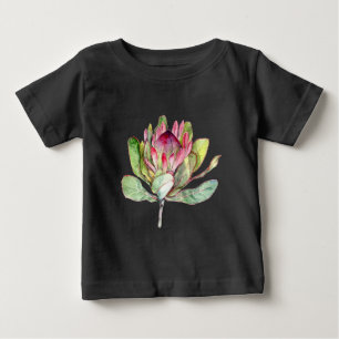 プロテアの花 ベビーTシャツ