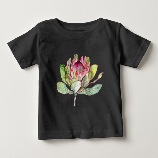 プロテアの花 ベビーTシャツ (正面)