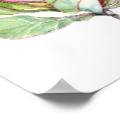 プロテアの花 ポスター (角)