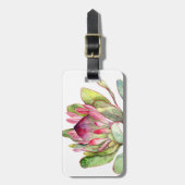 プロテアの花 ラゲッジタグ (正面縦)