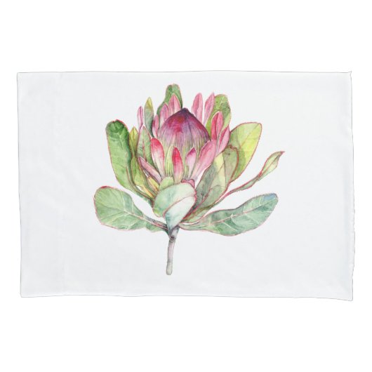 プロテアの花 枕カバー (正面)