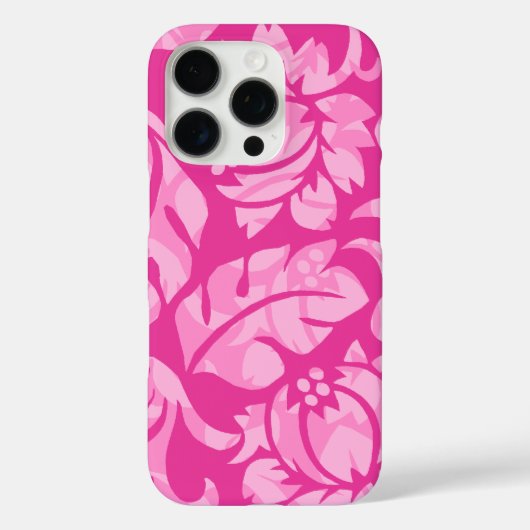 プロテアのPareauのハワイの熱帯花柄 Case-Mate iPhoneケース (裏面)