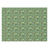 プロテアろうけつ染めハワイアン熱帯フローラ テーブルクロス (正面(横))