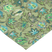 プロテアろうけつ染めハワイアン熱帯フローラ テーブルクロス (アングル)