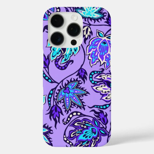 プロテアろうけつ染めハワイアン熱帯フローラ Case-Mate iPhoneケース (裏面)