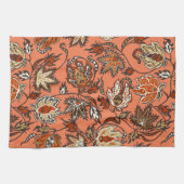 プロテアろうけつ染め熱帯花キッチンタオル キッチンタオル (横)