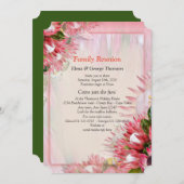 プロテアストレリツィアフラワーブークス懇親会 招待状 (正面/裏面)