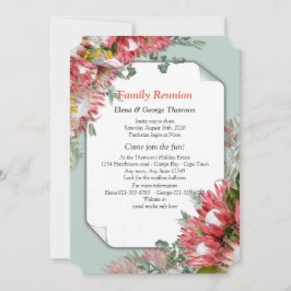 プロテアストレリツィアフラワーブークス懇親会 招待状