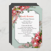 プロテアストレリツィアフラワーブークス懇親会 招待状 (正面/裏面)