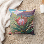 プロテアス – 美しいは強さから生じる クッション (ブランケット)