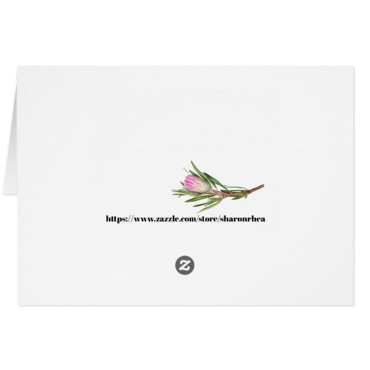 プロテアノテカード (裏面横)