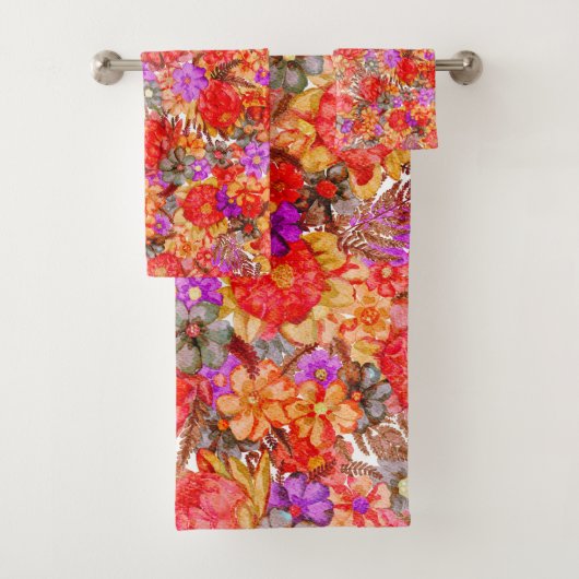 プロテアパターン バスタオルセット (インサイチュ)