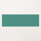 プロテアフラワーデザートフローラピンク柄 ヨガマット (裏面(横))