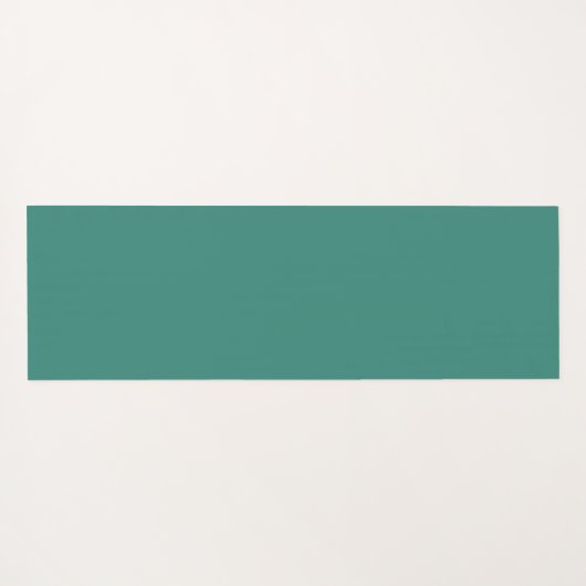 プロテアフラワーデザートフローラピンク柄 ヨガマット (裏面(横))