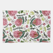 プロテアフローラ水彩植物学 キッチンタオル (横)
