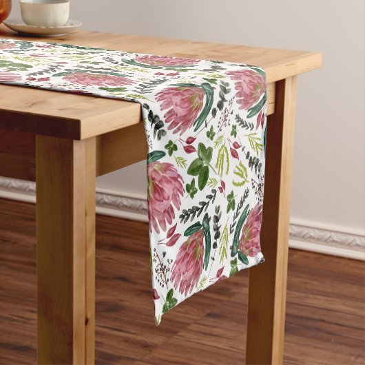 プロテアフローラ水彩植物学 ショートテーブルランナー (インサイチュ)