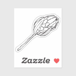 プロテアブラック&ホワイトカスタムカットステッカーV シール