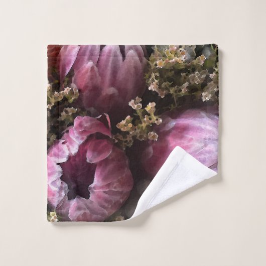 プロテアブーケ ウォッシュタオル (ウォッシュタオル)