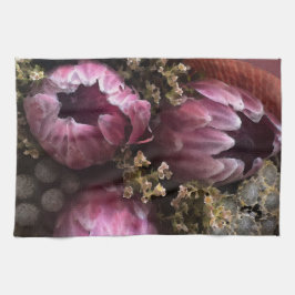 プロテアブーケ キッチンタオル