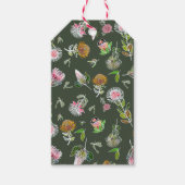 プロテアボタニカルフラワーギフトラベル ギフトタグ (正面)