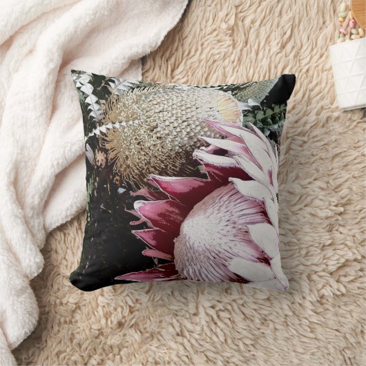 プロテア女王 クッション (ブランケット)