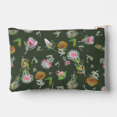 プロテア植物化粧品バッグ アクセサリーポーチ (裏面)