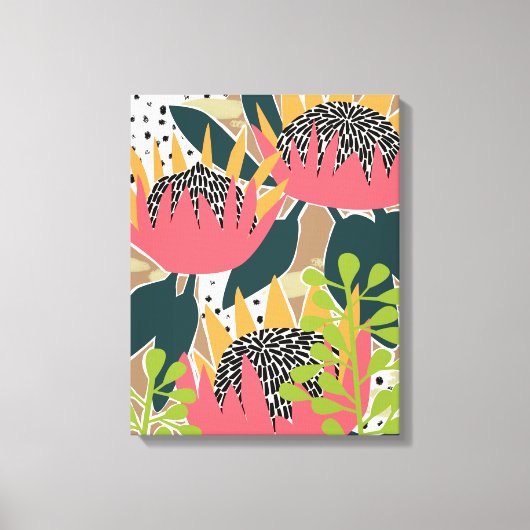 プロテア王 キャンバスプリント (正面)