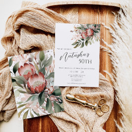 プロテア誕生日招待状 招待状