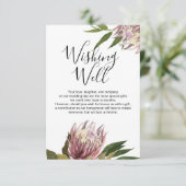 プロテア ウェディング ウィッシング ウェル レスポンス カード (スタンド正面)