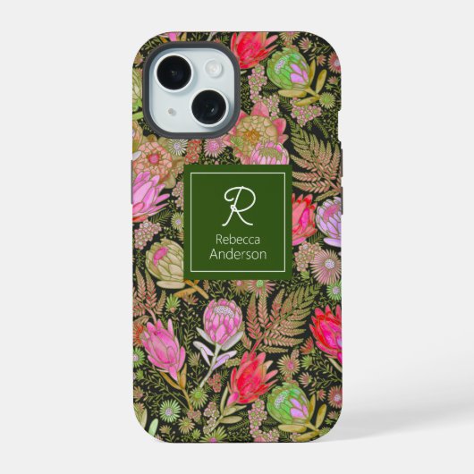 プロテア ガーデン Case-Mate iPhoneケース iPhone 15ケース (裏面)