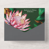 プロテア・スガルブシュ・フインボス水彩花の夏 オールインワン招待状 (裏面)