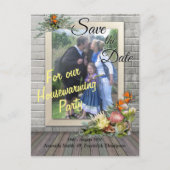 プロテア – ストレリツィアフラワーズ引っ越し祝いパーティー 案内ポストカード (正面)