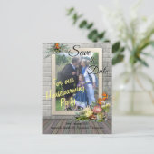 プロテア – ストレリツィアフラワーズ引っ越し祝いパーティー 案内ポストカード (スタンド正面)