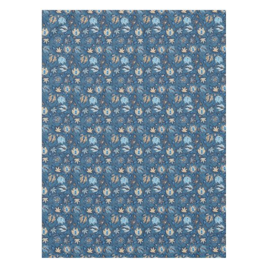 プロテア バティック ハワイアン トロピカル フローラル テーブルクロス (正面)