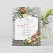 プロテア – Strelitziaフラワーブークス記念日 招待状 (スタンド正面)