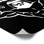 プロテインシェイクおもしろいアラビアジムフィットネス恋人体 ポスター (角)