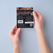 プロテイン転がパン、ベーカーズ、ベーカリーストア広告 チラシ (手)