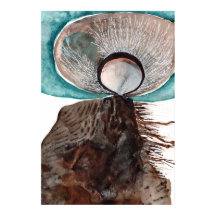 プロテクター – 混合メディア抽象芸術スピリットガイド