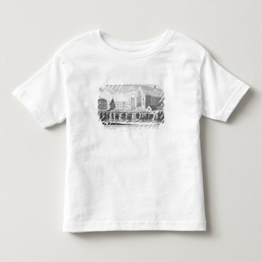 プロテスタントのメンバーの平和な行列 トドラーTシャツ (正面)