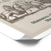 プロテスタントの歴史、改革、虐殺 ポスター (角)