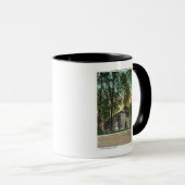 プロテスタントオランダ教会の外観 マグカップ (正面右)