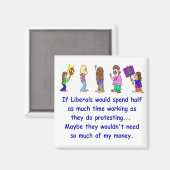 プロテスタ自由主義のーマグネット マグネット (正面/裏面)