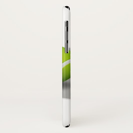 プロテニスのコーチ|のイニシャル Case-Mate iPhoneケース (裏面/左)