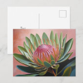 プロテ素晴らしア絵画の鮮やかフローラ ポストカード (正面/裏面)